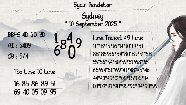 Syair Pendekar - Sydney
