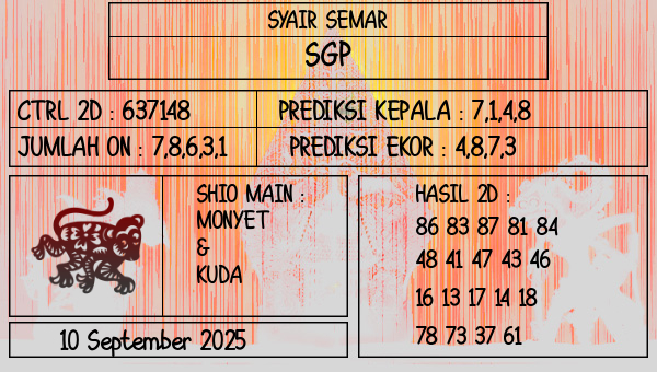 SYAIR SEMAR - SGP